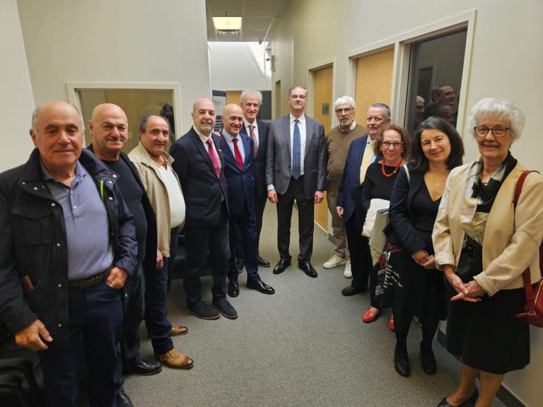 Foto di gruppo inaugurazione vice consolato onorario a Guelph